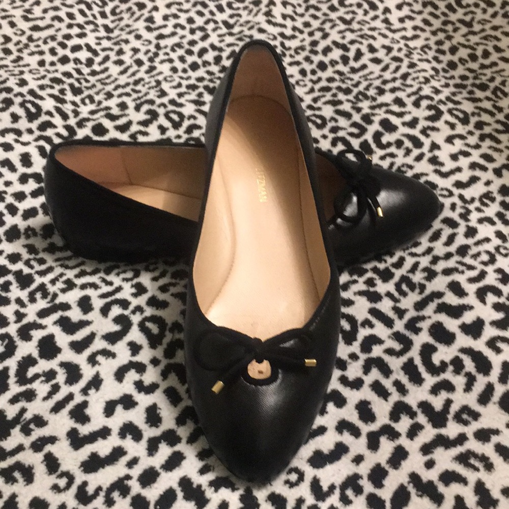 Stuart Weitzman Gabby Bow flat